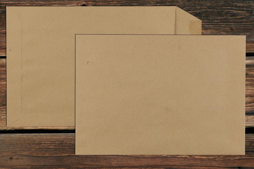 Versandtaschen B5 176x250 mm Nassklebend Braun 90 g/qm